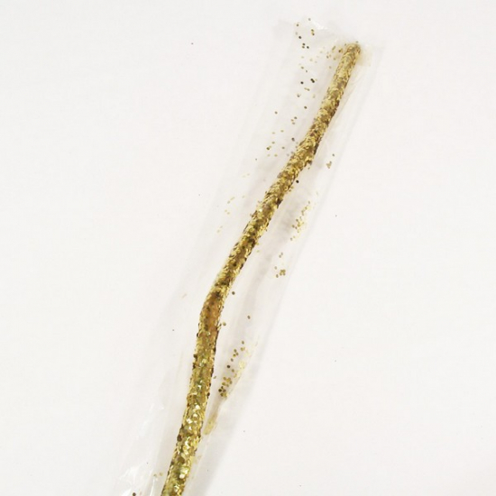 Ág disco glitter arany