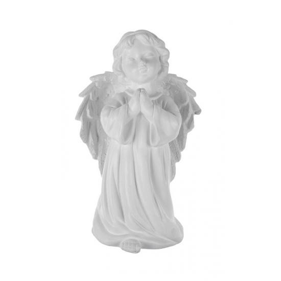 Figura angyal gipsz N2 26cm fehér