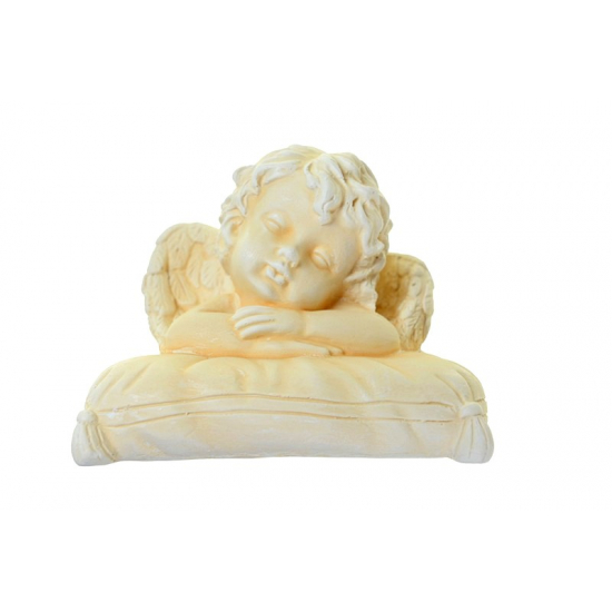 Figura angyal 8,5cm R6 krém