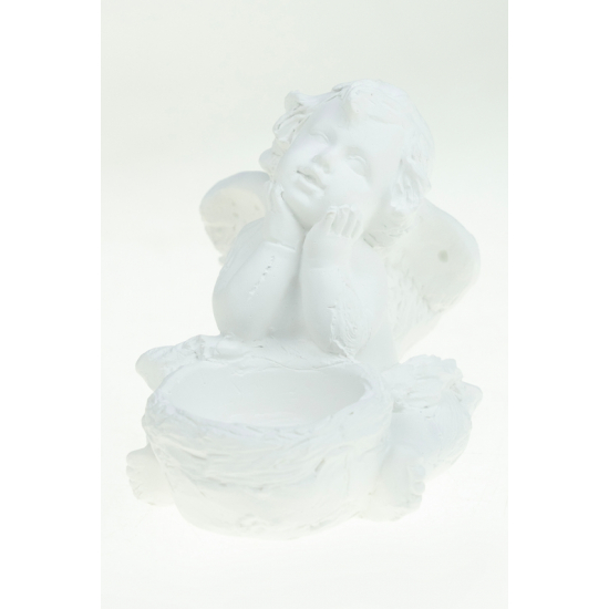 Angyal S6 fehér 10cm