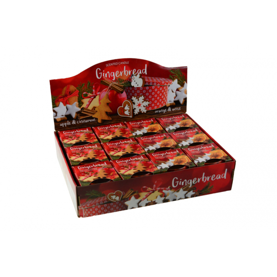 Poharas gyertya 115g Gingerbread