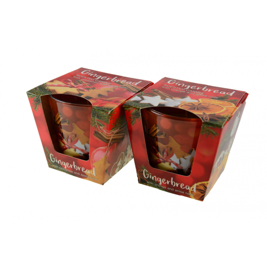 Poharas gyertya 115g Gingerbread