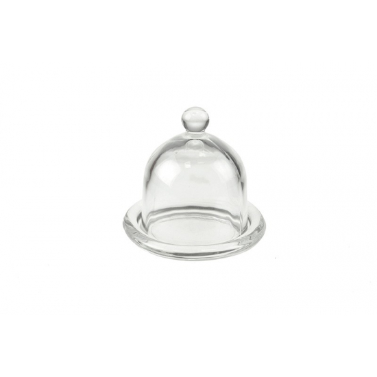 Citromtartó üveg 9,5*9cm átlátszó