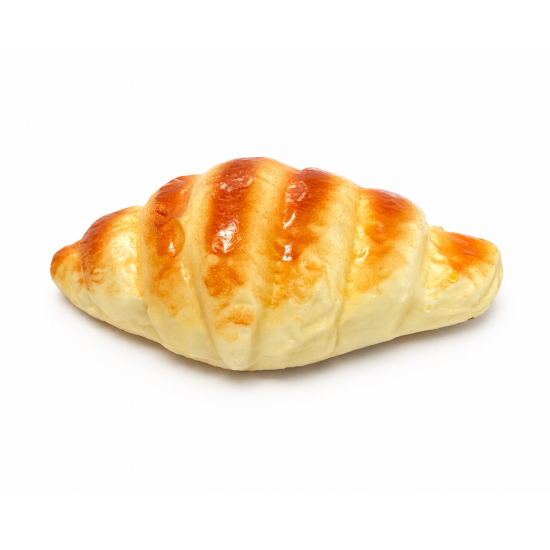 Croissant hab 16*9cm barna