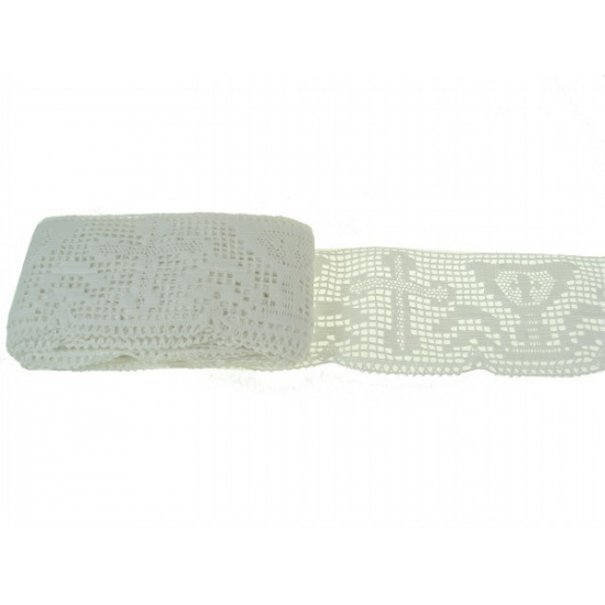 Csipke 9 cm /5-6m több szín