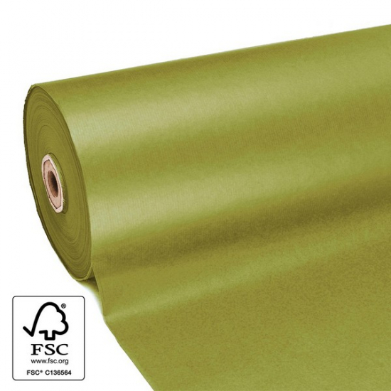 Csomagoló papír 60cm*400m 50g oliva zöld oliva zöld