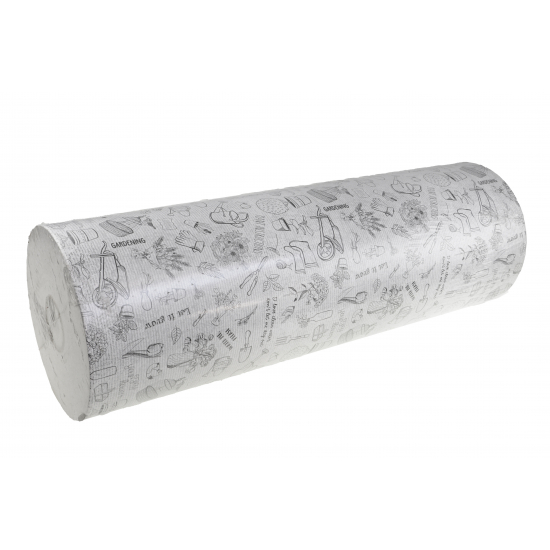 Csomagoló papír kertész mintás 60cm*500m fehér