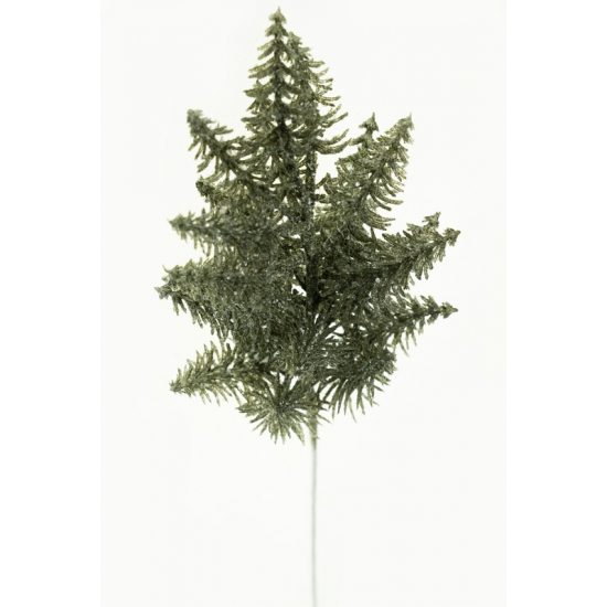 Dekor fenyős ág 60cm s.zöld