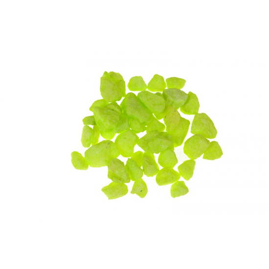 Dekor kő 9-13 mm 0,5kg zöld