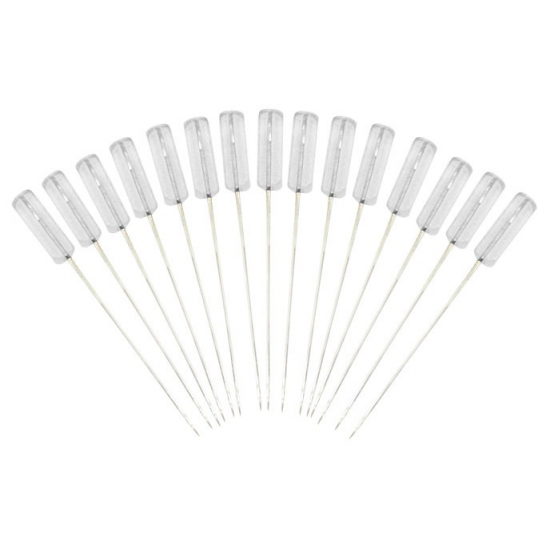 Dekor tű 9cm Clear