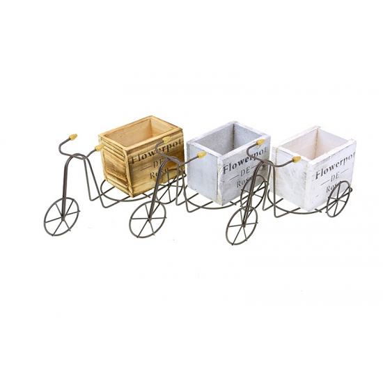 Kaspó fa bicikli 23*9*11cm