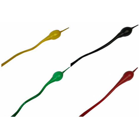 Dekoráció üveg 100cm több szín