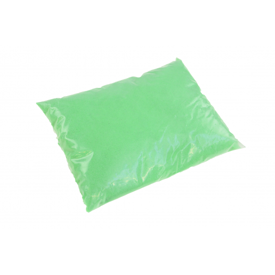 Dekorhomok 1kg zöld