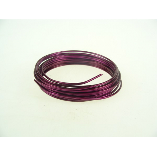 Drót alumínium 5m pink