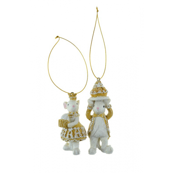 Figura egér poly 3.5*3*9.5cm 2féle