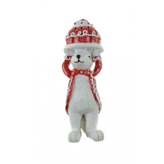 Figura egér fiú poly 11.5cm piros