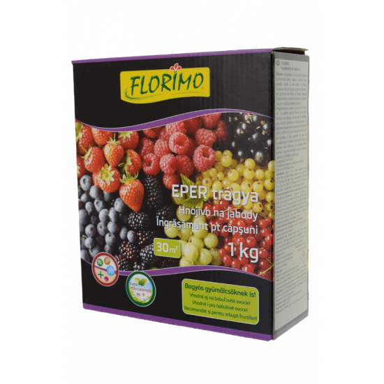 Eper, aprógyümölcs trágya 1kg Florimo