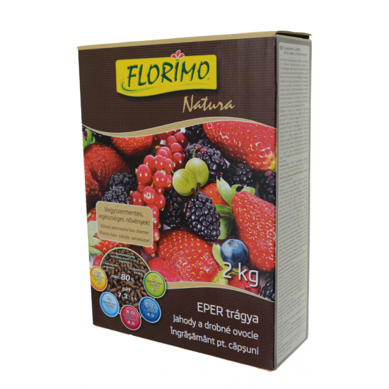 Eper, aprógyümölcs trágya 2kg Florimo
