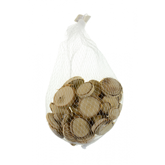 Fa korong D2-4 100g natúr