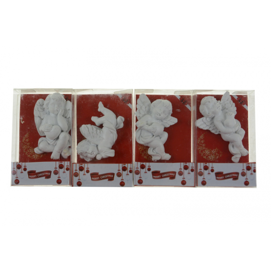 Figura angyal poly dobozos 4*2.5*6 többféle