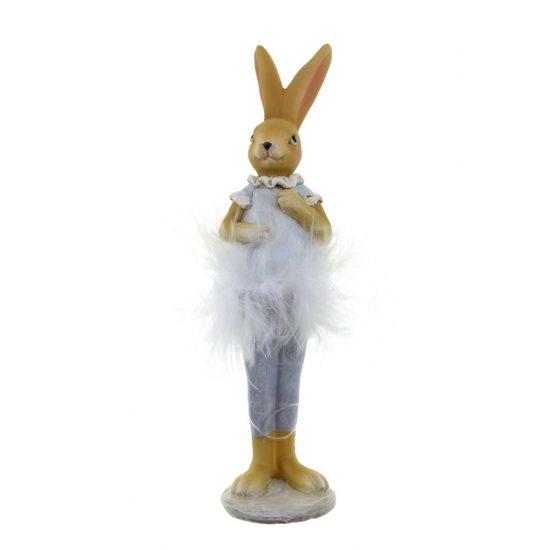 Figura balettnyuszi poly 5*5*19.5cm 2féle lila