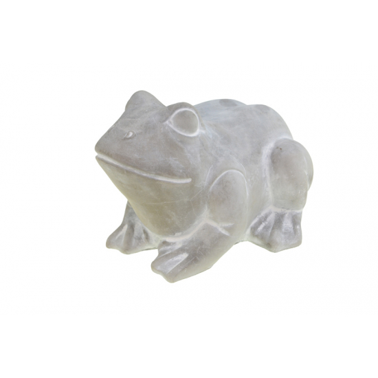 Figura béka kő 20.5*17*13.5cm szürke