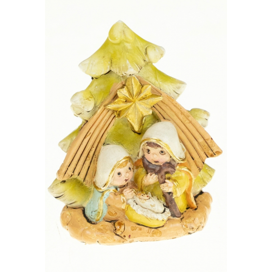 Figura betlehem poly 6,1*3,5*7,7cm natúr