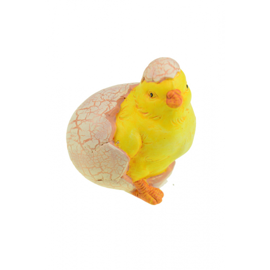 Figura csibe kerámia 7*6.5*10cm 2féle sárga