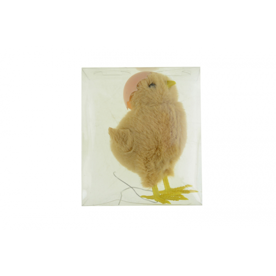 Figura csibe plüss 4*5*8cm barna