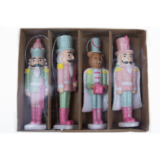 Figura diótörő poly s/4 akasztós színes