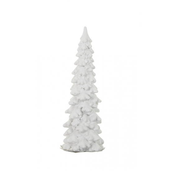 Figura fenyő poly 14*5*5cm fehér