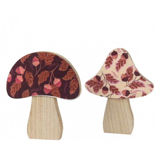 Figura gomba fa 15cm többféle