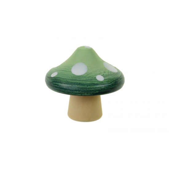Figura gomba poly 5*5*4.5cm zöld