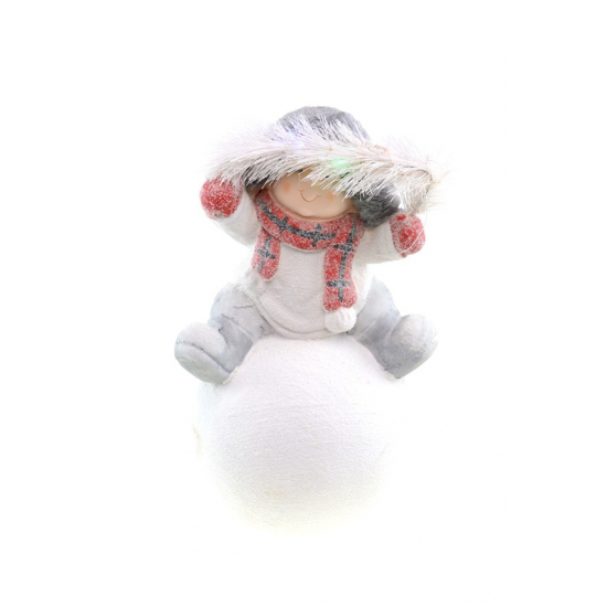 Figura kerámia 20*20*46cm tollal