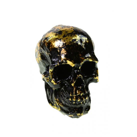 Figura koponya poly 7,5cm fekete