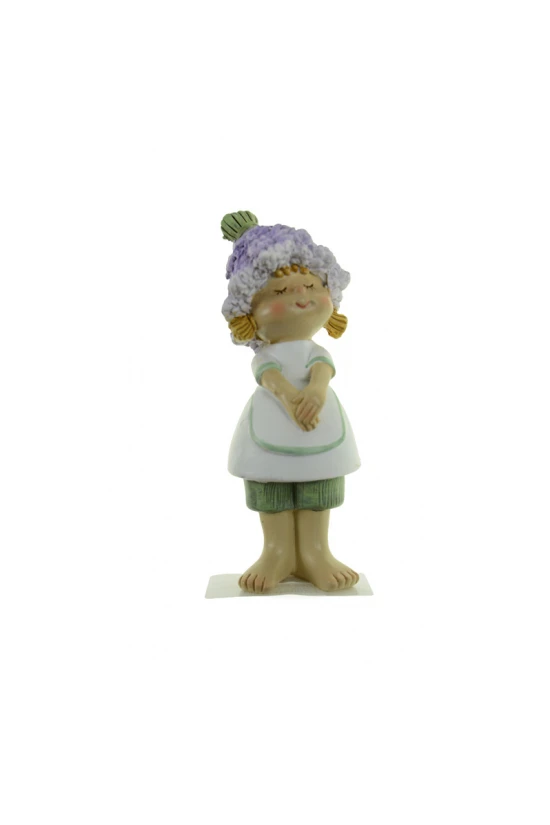 Figura lány poly 4*4*12cm