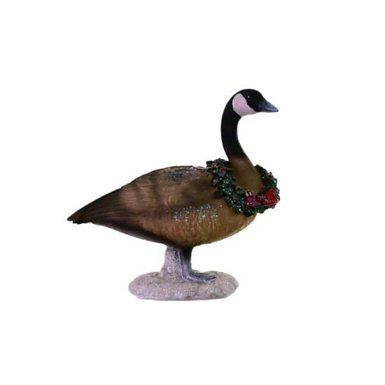 Figura liba poly 7.5x17x16.5cm 2féle barna