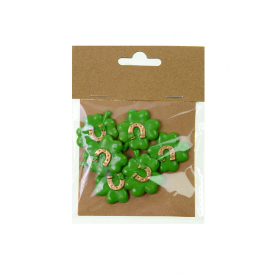 Figura lóhere poly 3,2cm s/6 föld
