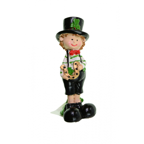Figura manó poly 9,5cm fekete