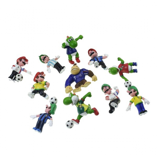 Figura focista műanyag 6cm több szín