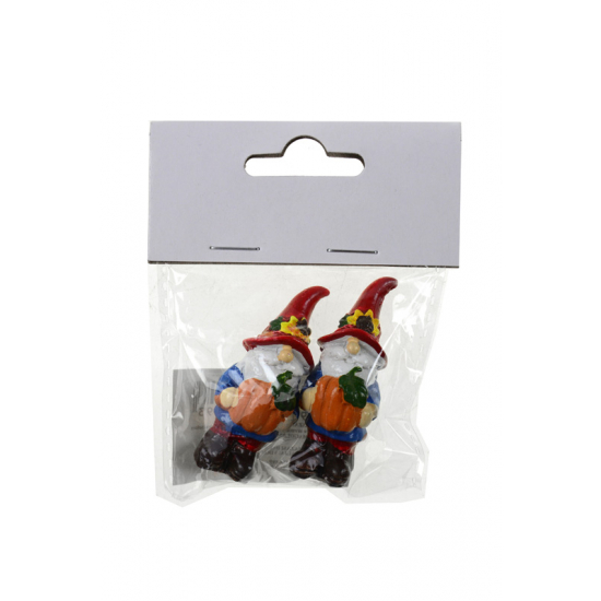 Figura orrmanó poly tökkel 2,8*1,7*5,4cm s/2 színes