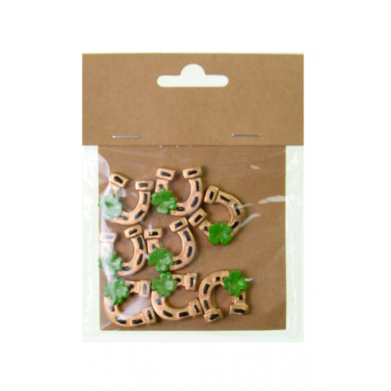 Figura patkó poly 2,2cm s/8 arany