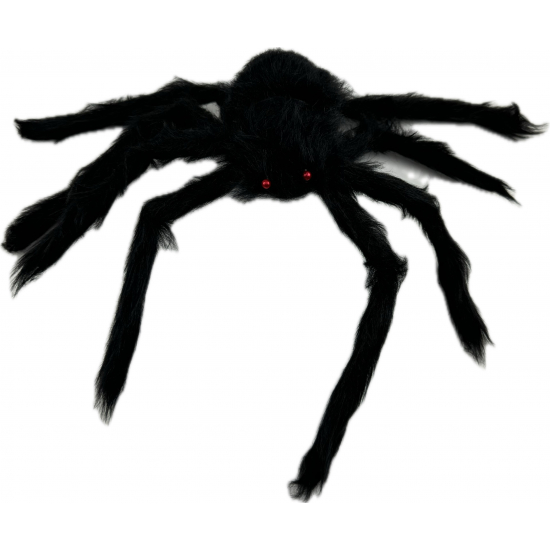 Figura pók 18cm fekete