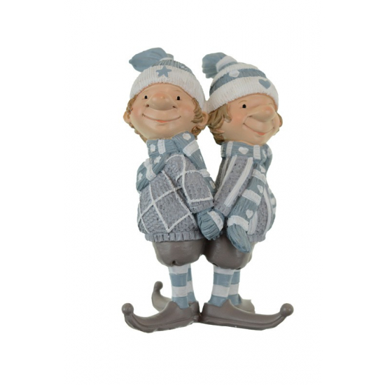 Figura fiúk poly 6,5*5,5*10,5cm