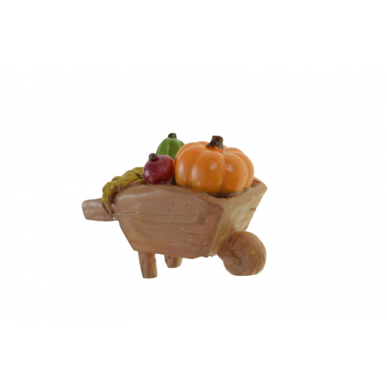 Figura talicska poly 6,4*2,9*4,4cm tökkel barna
