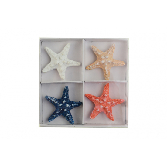 Figura tengericsillag 4,4cm s/4 színes
