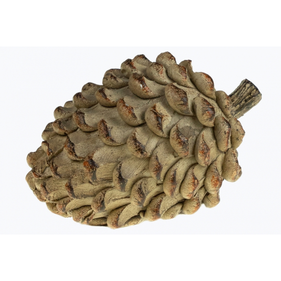 Figura toboz poly 9.5*6.5*5.5cm barna