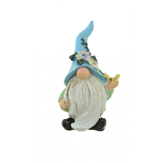 Figura törpe poly 5*4*9cm kék