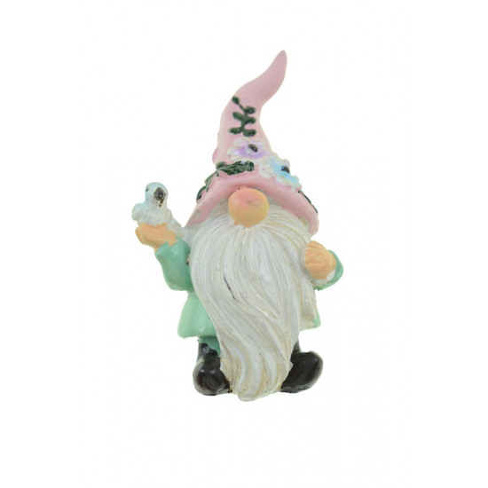 Figura törpe poly 5*4*9cm pink