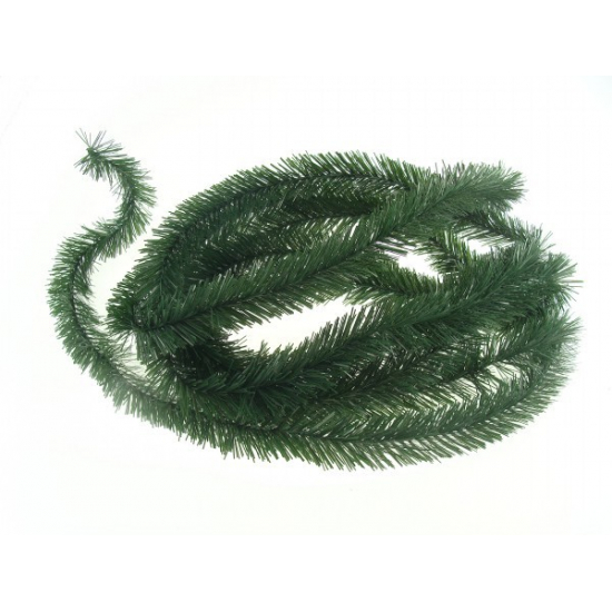 Girland karácsonyi 1szálas díszítésre 5m zöld